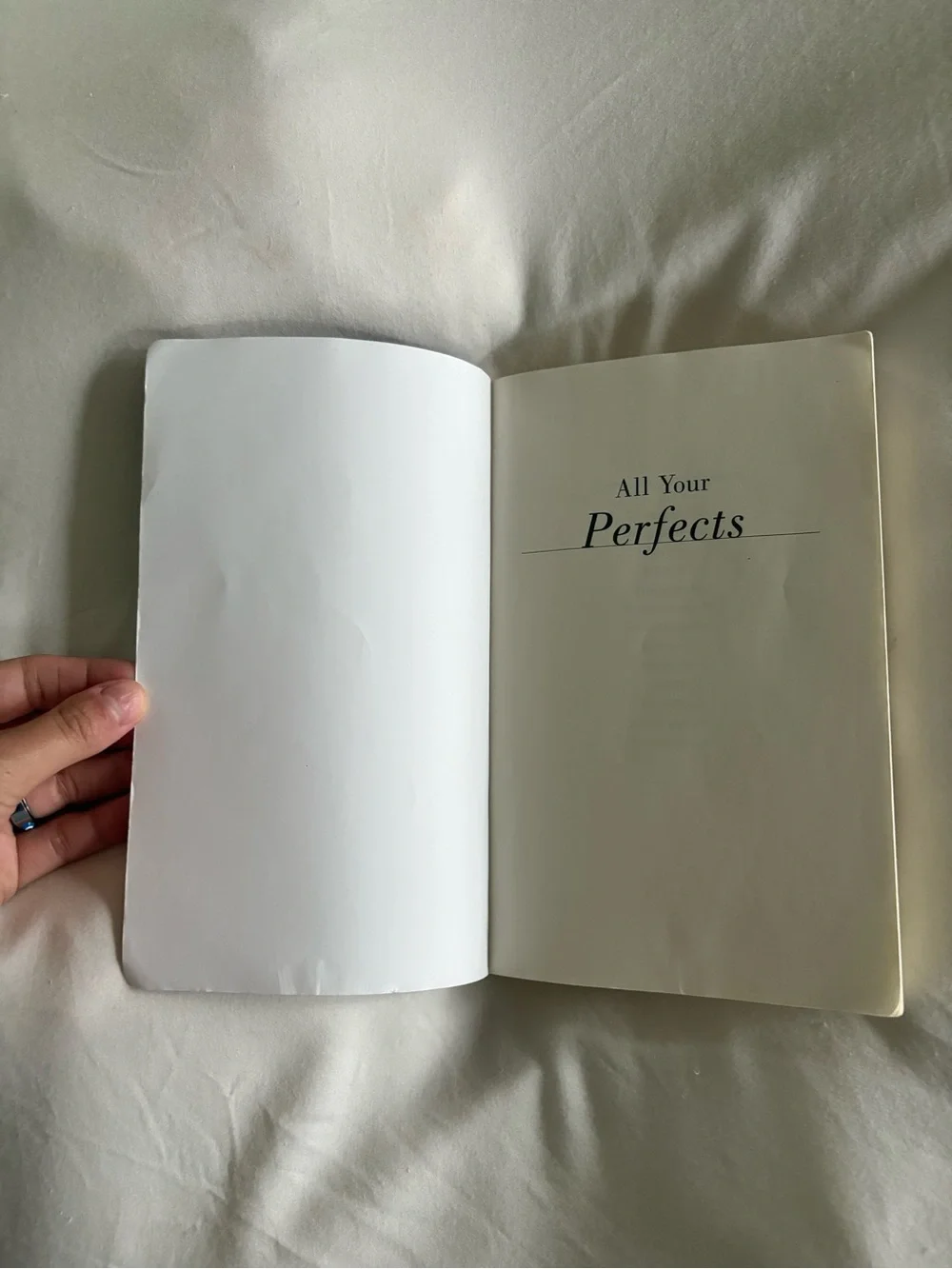 All Your Perfects – Purple Paperback Novel